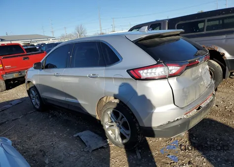 2017 Ford Edge Titanium z USA, uszkodzony, nr VIN 2FMPK3K92HBB75569